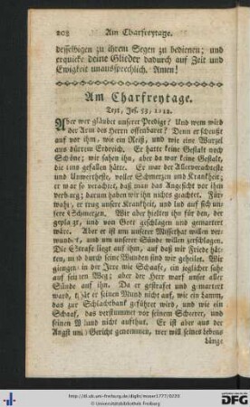 Charfreytag - Rogate.