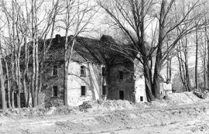 Ralbitz-Rosenthal-Naußlitz. Ehem. Jurasmühle, Ansicht, ruinös