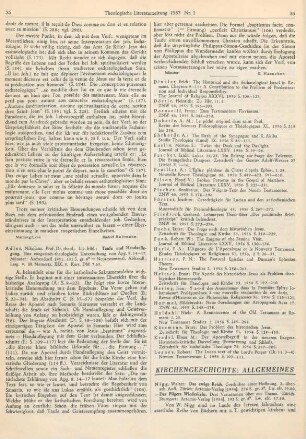 Kirchengeschichte: Allgemeines