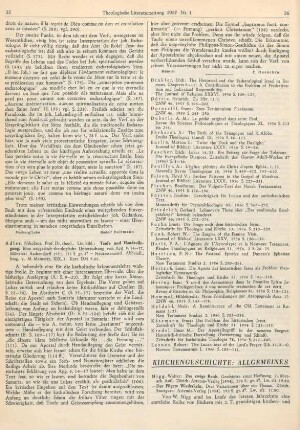 Kirchengeschichte: Allgemeines