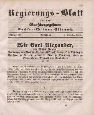 Nr. 32 : 4. December 1862