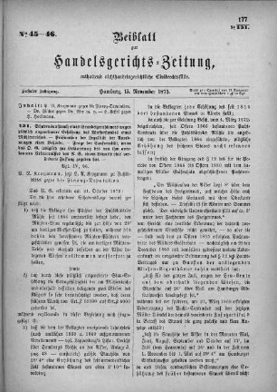 No. 45-46. 15. November 1873