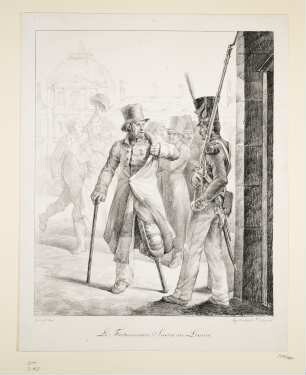 Le Factionnaire Suisse au Louvre