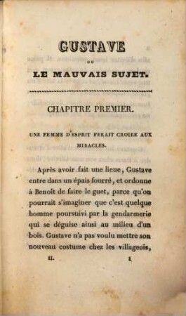 Oeuvres complètes de Ch. Paul de Kock, 8. Gustave ou le Mauvais Sujet ; t. 2