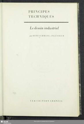 Le dessin industriel