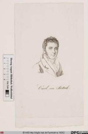 Bildnis Carl Wenzeslaus Rodecker von Rotteck