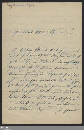 48. Planer, Nathalie an Avenarius, Cäcilie, 30.11.1865