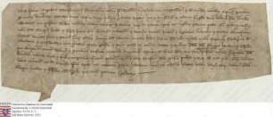 Allendorf/Lumda: Litera recognit. conventus in Hackborn super bonis et censis in villae Allendorf/Lumda sine die et corp.