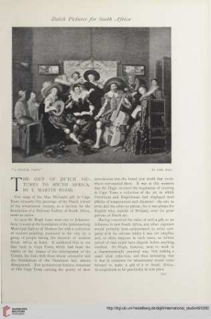 Vol. 49 (1913) = No. 196: The gift of Dutch pictures to South Africa