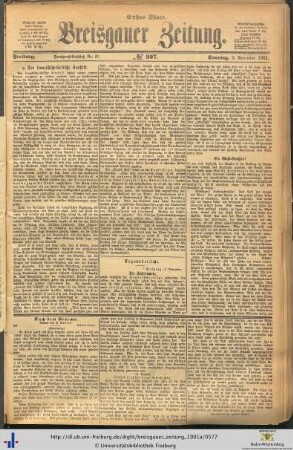 03.11.1901 (Erstes Blatt)