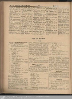 Post und Telegraph