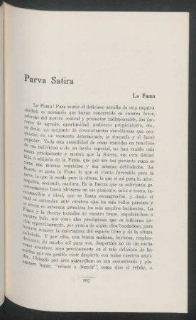Parva Satira