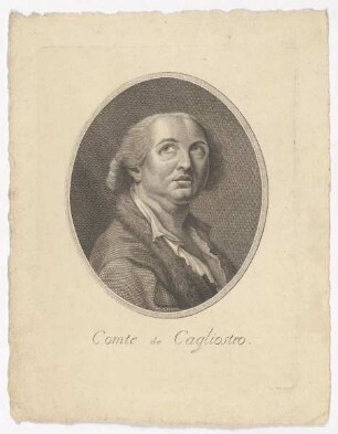 Bildnis des Alessandro di Cagliostro