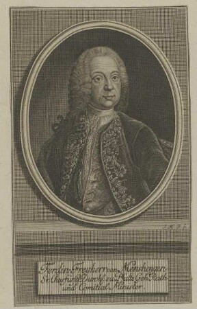 Bildnis des Ferdinand Freyherr von Menshengen