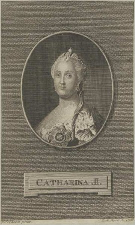 Bildnis der Catharina II., Zarin von Russland