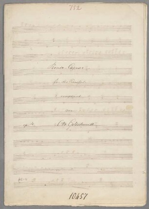 Rondo-Caprice, pf, op. 4 - BSB Mus.Schott.Ha 11134