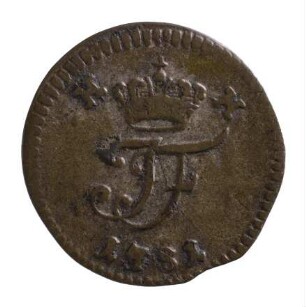 Münze, Kreuzer, 1781