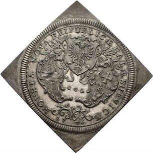 Halbtalerklippe der Reichsstadt Schwäbisch Hall, 1746