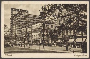 Ansichtskarte Berlin, Europahaus, Stresemannstraße