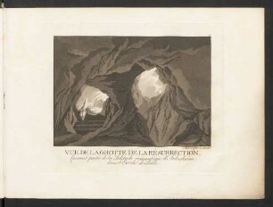 Vue De La Grotte De La Résurrection ...