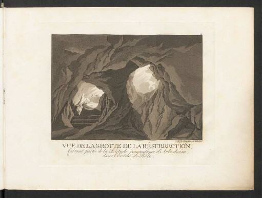 Vue De La Grotte De La Résurrection ...