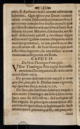 18-25, Caput II - III