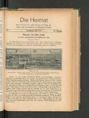 Husum 350 Jahre Stadt