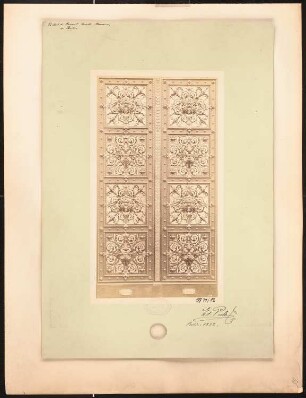 Kunstgewerbemuseum (Martin-Gropius-Bau), Berlin: Portal