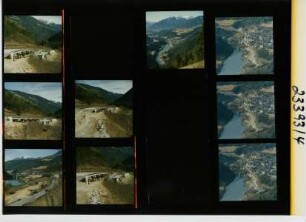 Straßenbau in Südtirol, Mühlbach, 1993