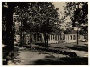 Gartenanlage Kuranlage, Bad Elster: Pavillon in einem Garten
