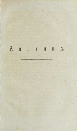 Führung