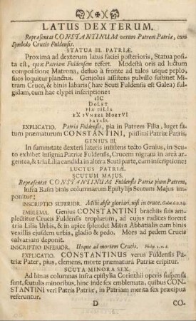 Latus dexterum.