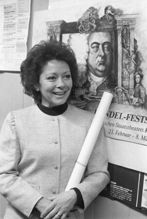 Badisches Staatstheater Karlsruhe. Gastspiel der englischen Sopranistin Sheila Armstrong im Rahmen der Händel-Festspiele
