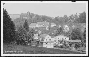 Scharfenstein. Blick auf Scharfenstein