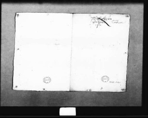Sechs Grundrisse von Erdgeschoss ("under stock") und erstem Stock ("ander stock"), je drei Entwürfe (6 Folio)