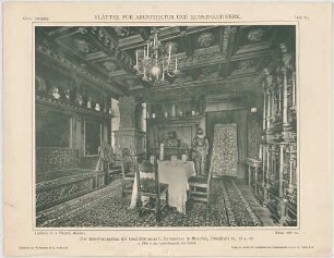 Thiersch, Friedrich von; München; Palais Bernheimer - Geschäftshaus L. Bernheimer