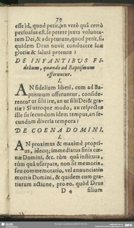 De Coena Domini
