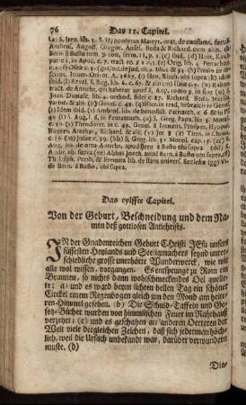 Das eylffte Capitel. - Das fünffzehende Capitel.