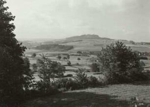 Westerzgebirge. Scheibenberg. Blick von Nordosten über das Zschopautal