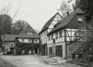 Rathen-Niederrathen, Alte oder Amselgrund- oder Böhmische Mühle, Sägemühle