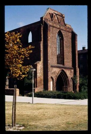 Ruine Klosterkirche 14.8.75.