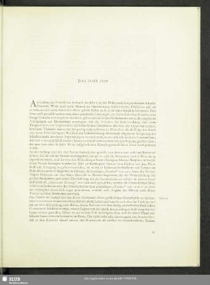 Das Jahr 1509