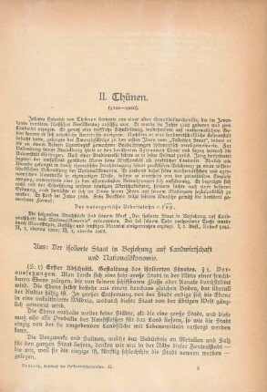 II. Thünen. (1783-1850)