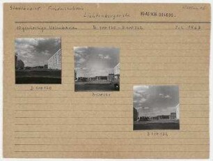 Zehngeschossige Wohnbauten. Berlin, Friedrichshain, Lichtenberger Str.