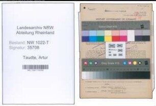 Entnazifizierung Artur Taudte , geb. 17.02.1898 (Bahninspektor)