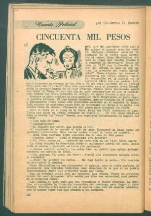 Cincuenta mil pesos : Cuento policial