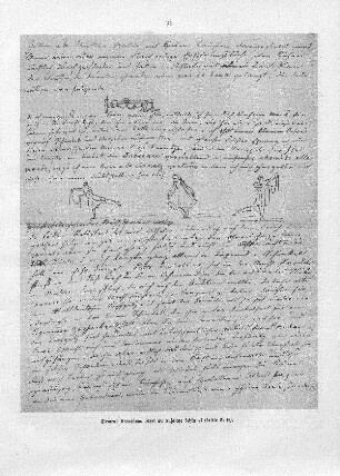 Clemens Brentanos Brief an Susanne Schinkel (dritte Seite)