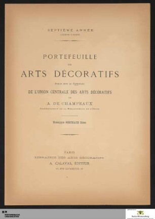 7. Année: Septième Année 1894-1895