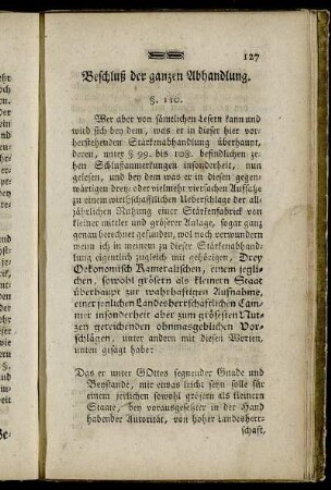 Beschluß der ganzen Abhandlung.