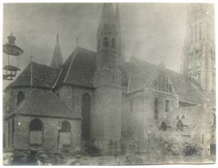 Dom St. Peter, Schleswig: Ansicht von Nordosten